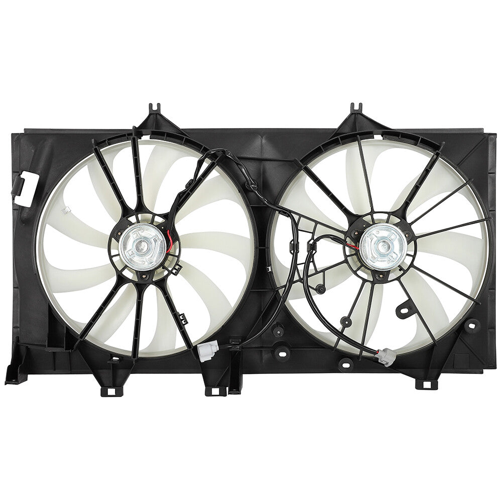 Electric Radiator Condenser Fan Assembly For 2012 2013 2014 15-17 Toyota Camry KOEED
