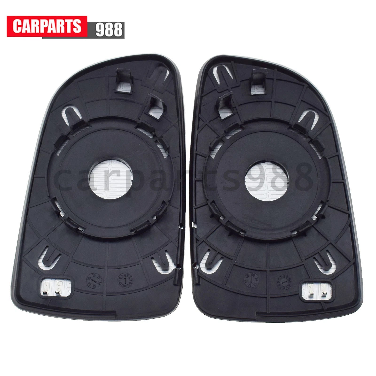 2Pcs Left Right Heated Mirror Glass w/ Manual Adjust for Chevrolet Aveo 2007-11 6B93BC-57