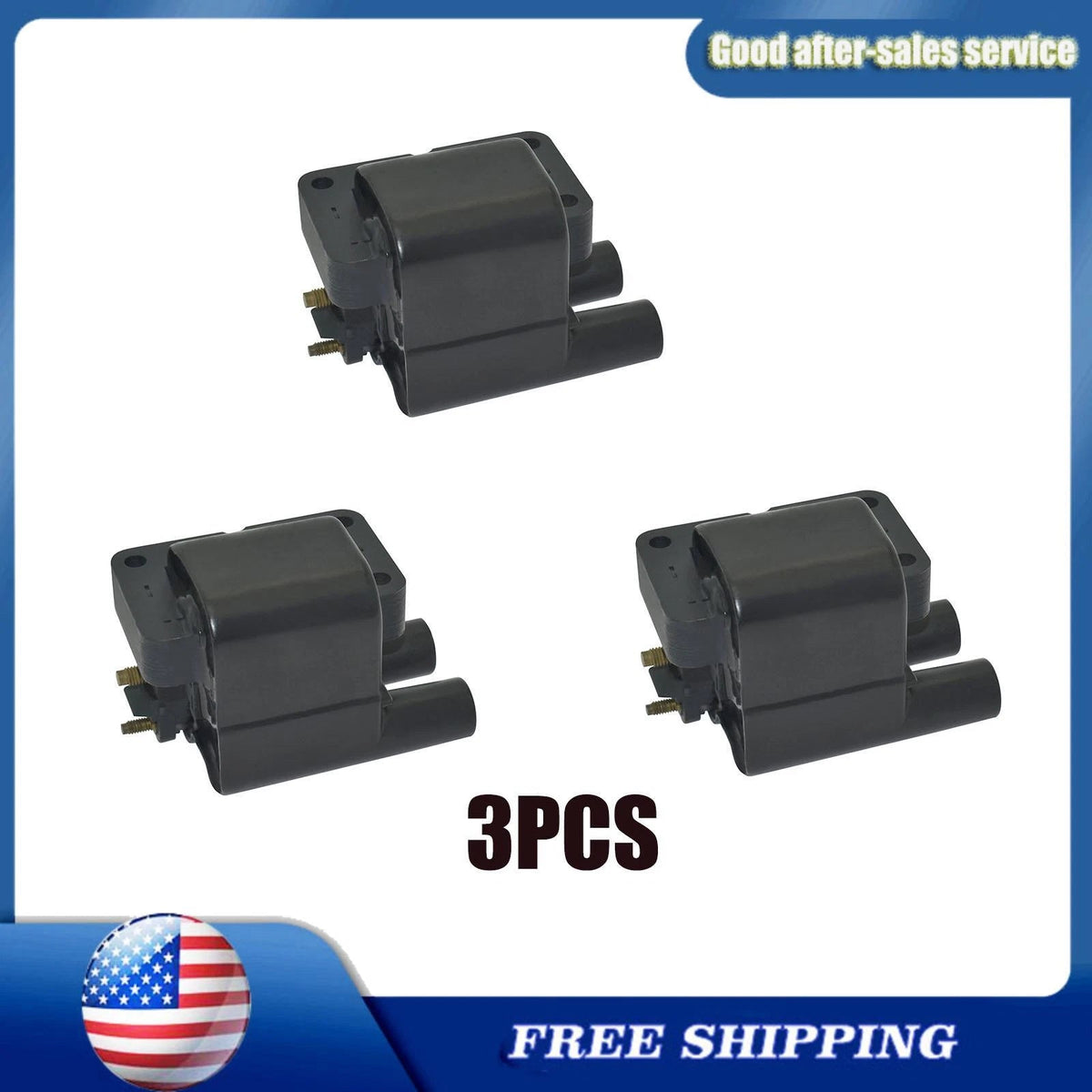 3pcs Ignition Coils for Mitsubishi 3000GT Eclipse Galant Montero V6 MD334558 6B93BC-57