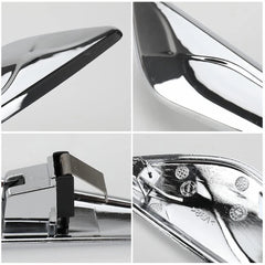 Chrome Front Right Side Fender Trim Finisher Fit for 2015-2017 BMW X3 X4 F25 F26 6B93BC-57