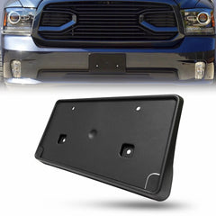 For Dodge 2013-2018 Ram 1500 Front License Tag Plate Frame Bracket Holder EA 6B93BC-57
