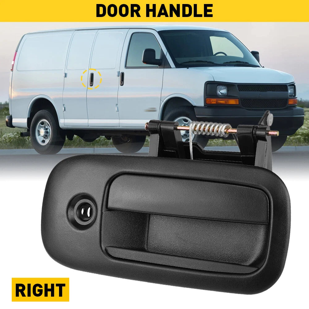 Exterior Door Handle Rear Right Side Passenger for Chevy Express Van RH Hand 6B93BC-57