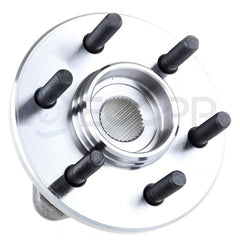 Front Brake Rotors Pads + Wheel Hub for 2000 2001 2002 4WD Dodge Dakota Durango KOEEP