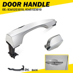 Rear Left Driver Exterior Outside Door Handle For 2016 17-2021 Hyundai Tucson EA 6B93BC-57