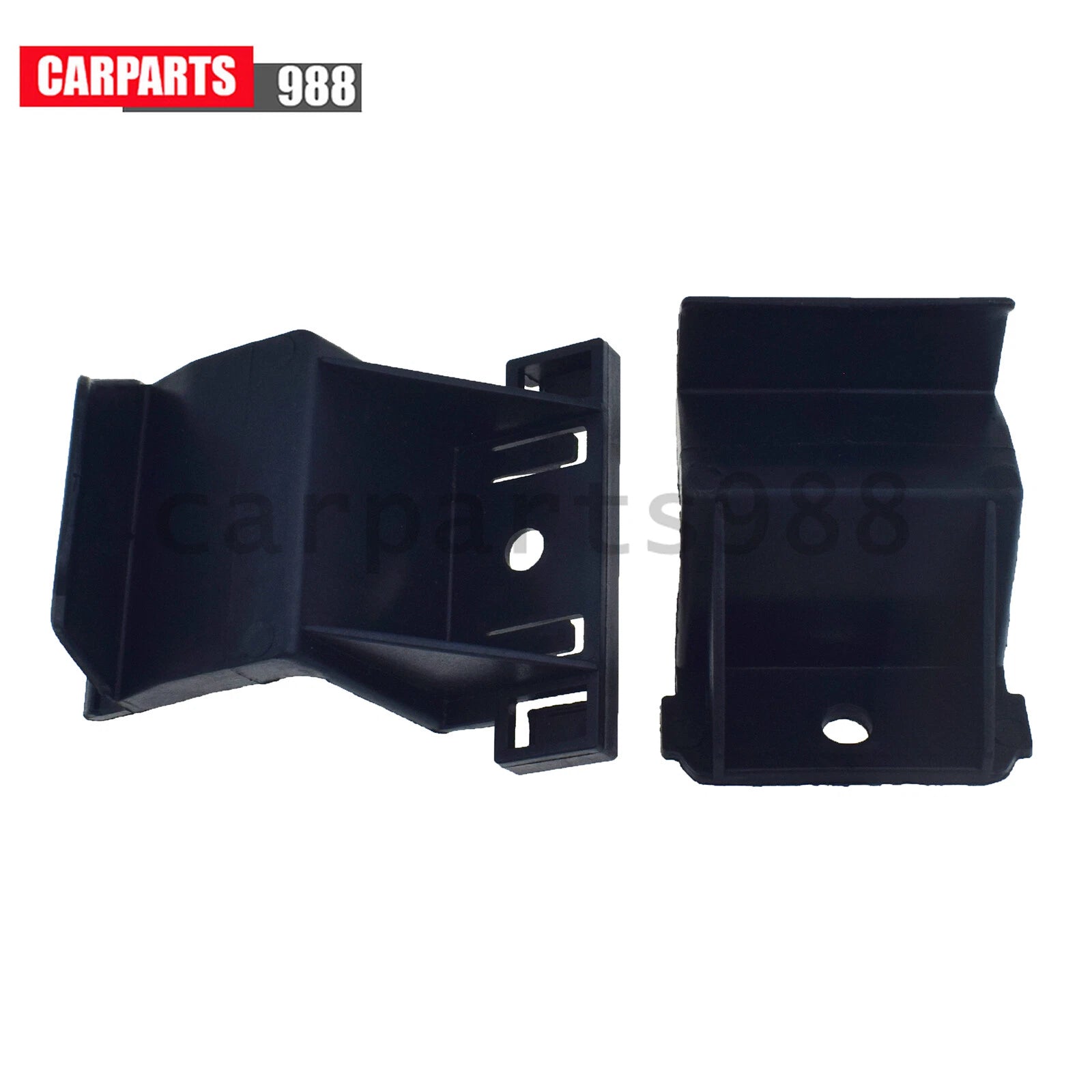 Front Left Right Bumper Bracket Black For 2010-13 Mazda 3 BBM450161C BBM450151A 6B93BC-57