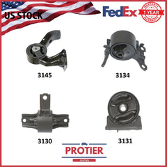 Engine Motor & Auto Trans. Mount Full Set 2007-2009 Dodge Caliber 2.4L FWD 6B93BC-57