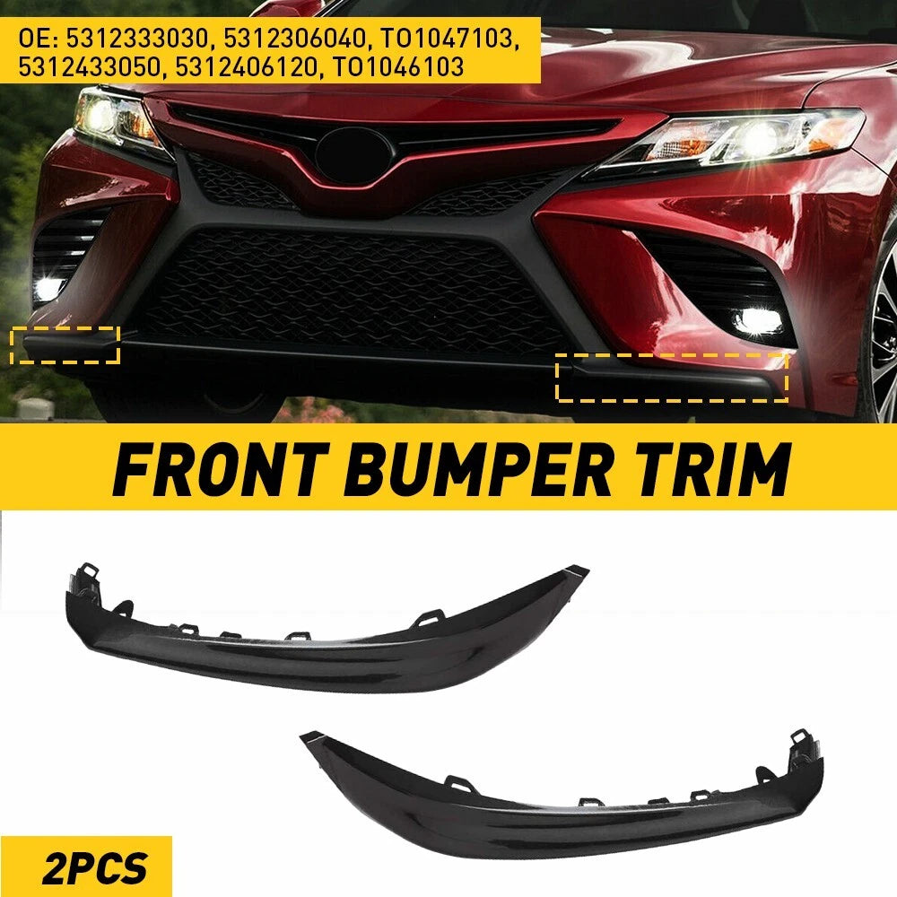 Front Bumper Lower Grille Trim For 2018 19 20 Toyota Camry SE/XSE 5312333030 EOA 6B93BC-57