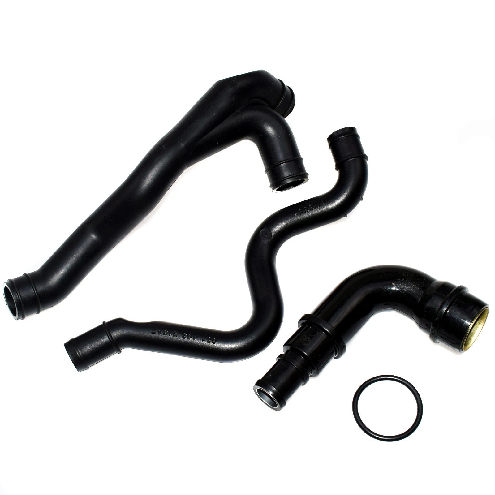 3PCS Crankcase Breather Vent Hose Kit For VW Jetta Golf Passat Audi 1.8 Turbo 6B93BC-57