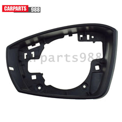 Left Side Rearview Mirror Frame Cover Fit For 2010-2016 VW Polo 6R0857601B 6B93BC-57
