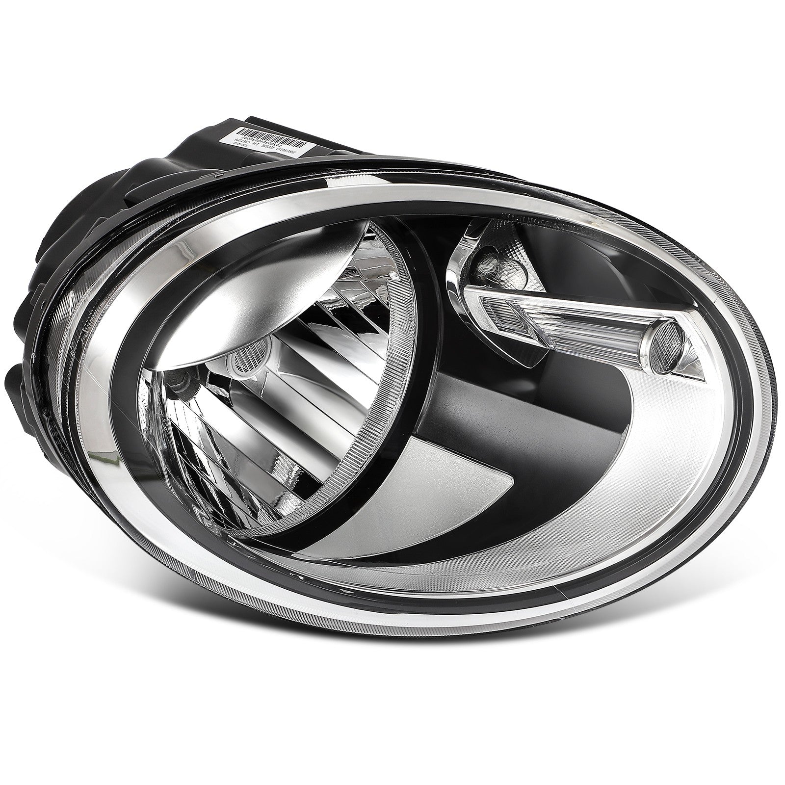 ECCPP Headlights Assembly For Volkswagen Beetle 1.8L 2.0L 2012-2019 Pair Black 6B93BC-57