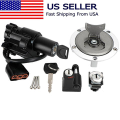 For Honda CRF250 CRF250RL Rally 2017-2020 Ignition Switch Fuel Gas Cap Lock Set 6B93BC-57