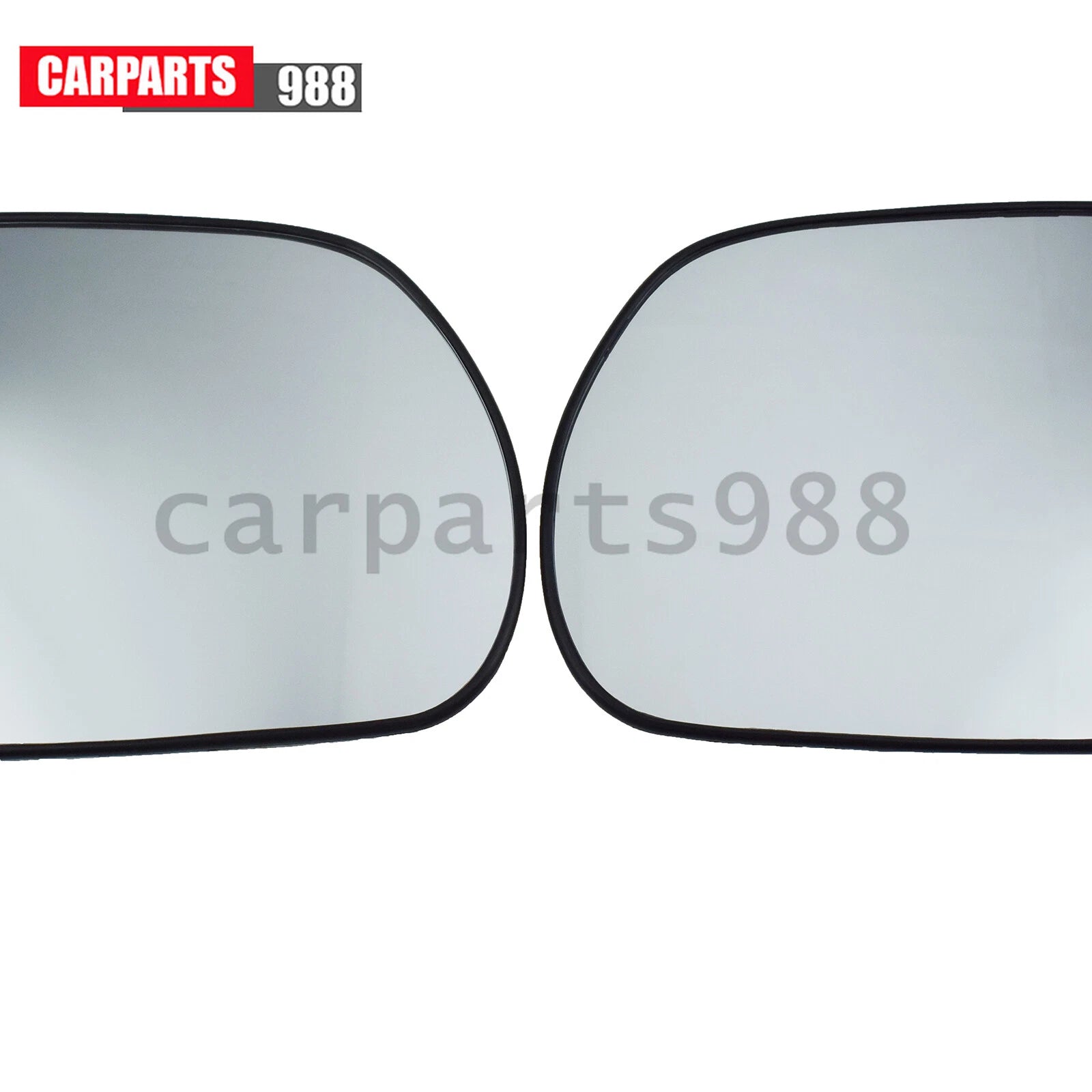Pair Left Right Side Mirror Glass Heated For 2007-12 Hyundai Veracruz 876113J000 6B93BC-57