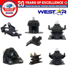 7 PCS MOTOR & TRANS MOUNT Compatible for 2004-2006 Acura TL 3.2L Automatic 6B93BC-57