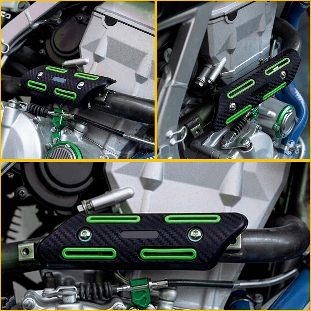 Pipe Heat Shield Guard Protector For Kawasaki KX250F KX450F 4-Stroke 2006-2022 A 6B93BC-57