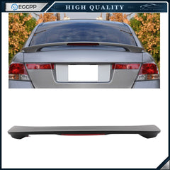 Rear Spoiler w/LED Brake Light Fits 2008-2012 Honda Accord Sedan Unpainted 6B93BC-57