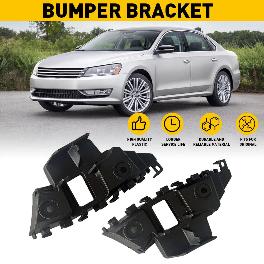 Bumper Bracket Fit For 2011-2014 Volkswagen Jetta Front Driver & Passenger Side 6B93BC-57