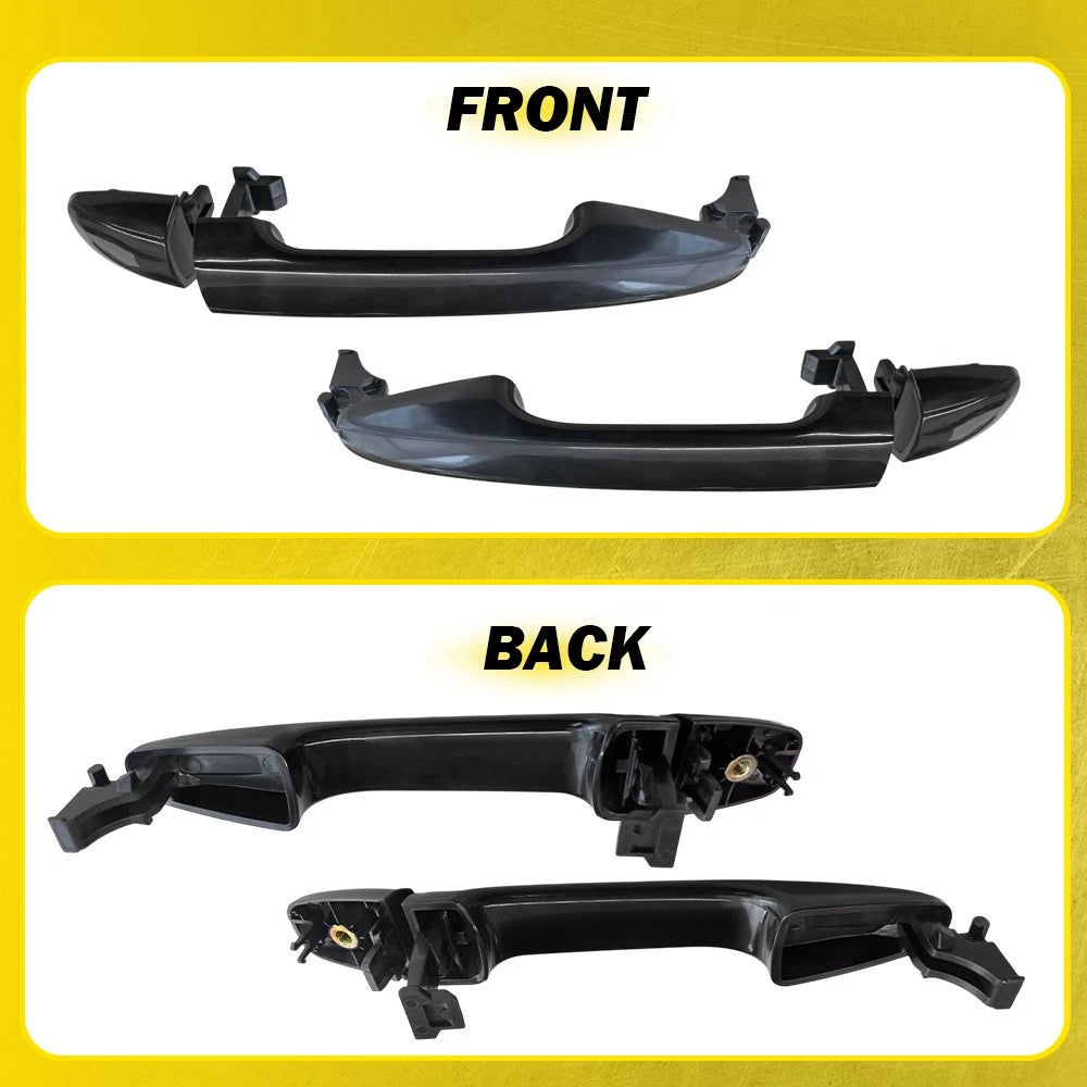 2PCS For 2009-2015 Toyota Venza Outside Exterior Door Handle Rear Left Right EOA 6B93BC-57