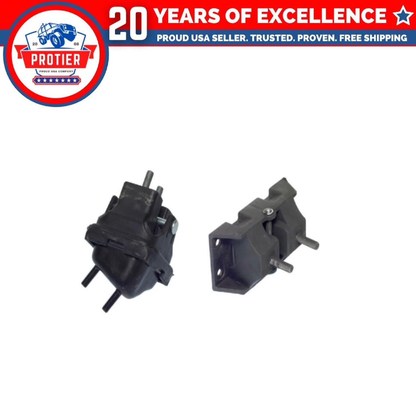 Motor & Trans Mount Set Compatible for 1998 - 2004 Dodge Chrysler Intrepid 2.7L 6B93BC-57