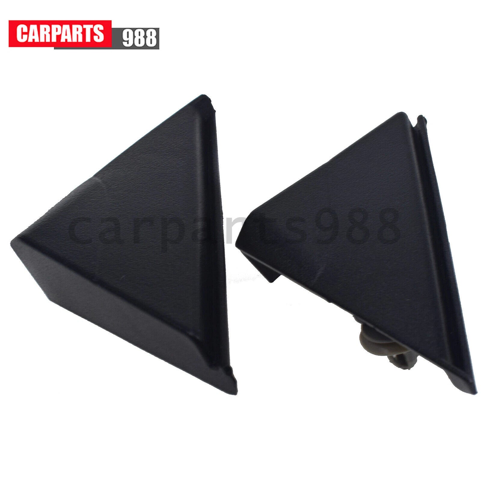 Left Right Fender Pillar Trim Mirror Corner Molding for 2017-20 Hyundai Elantra 6B93BC-57