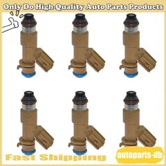 6x Fuel Injector 16450-RCJ-A01 for Honda Accord 3.0L V6 Hybrid FJ815 6B93BC-57