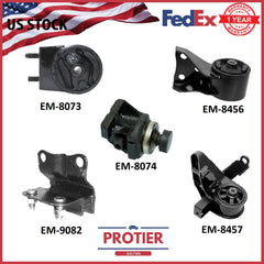 Engine & Trans Mount Set for 1993-1997 Mazda 626 2.5L Manual 6B93BC-57