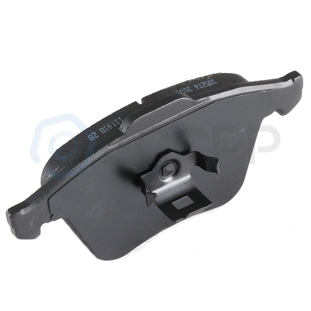 Front and Rear Brake Ceramic Pads For 2007-2009 Audi A4 Male Oval Performance 6B93BC-57