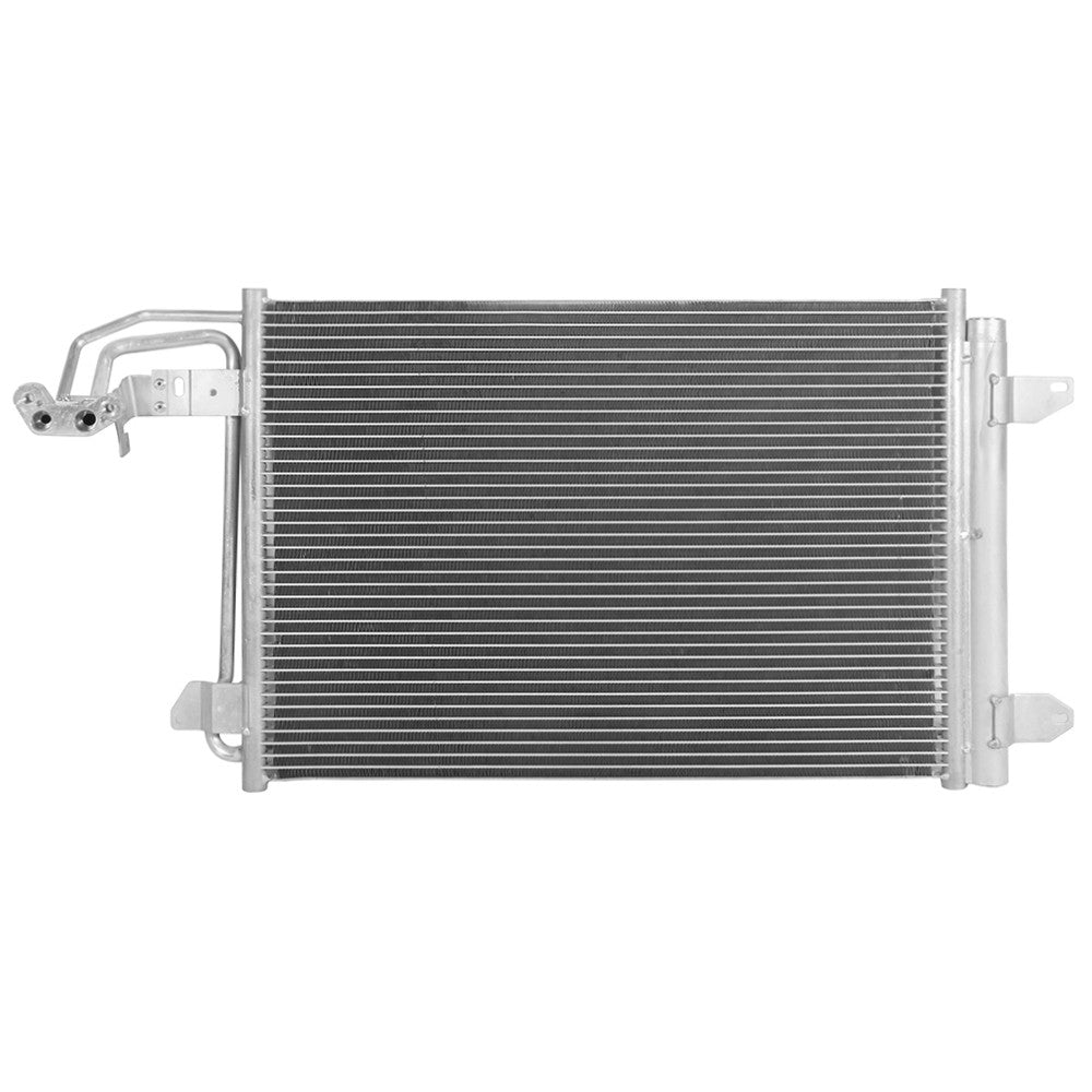 Aluminum Radiator & AC Condenser Cooling Kit For 2010-2014 Volkswagen Golf 6B93BC-57