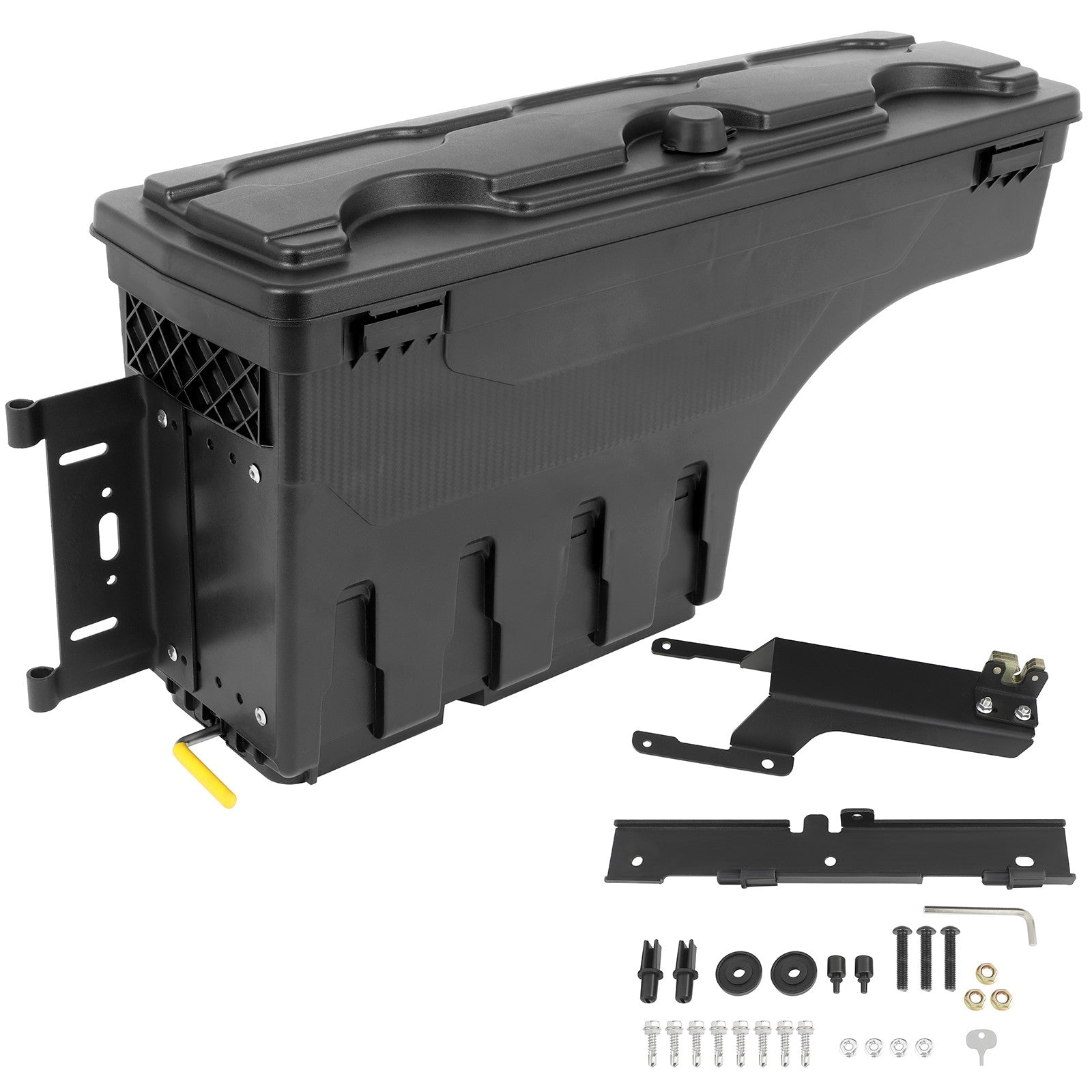 Left Side Truck Bed Storage Tool Box For 2015-2022 Ford F150 w/ Code Lock 6B93BC-57