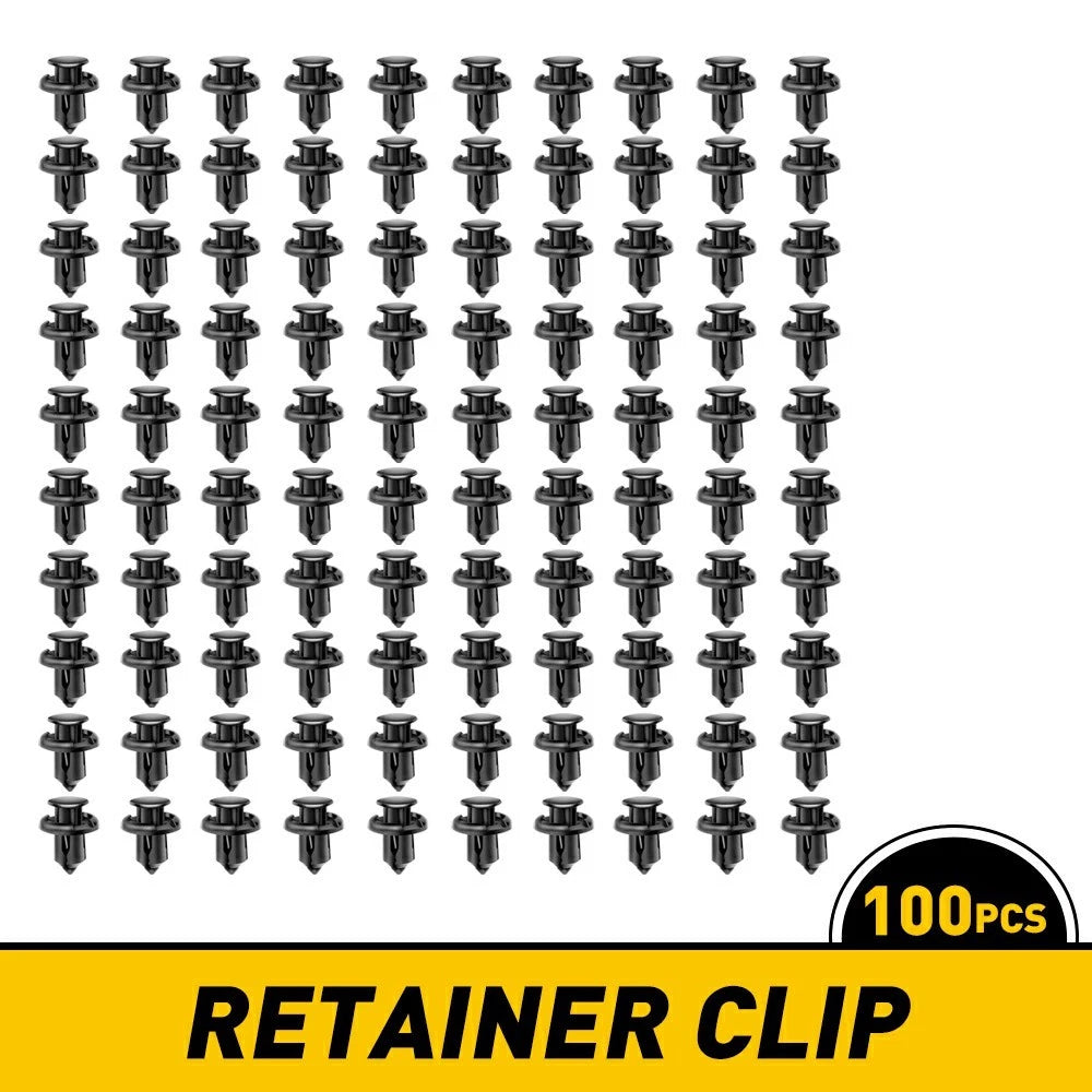 For Honda Hood Acura Fender Push Rivet Retainer Bumper Fastener Type Accessories 6B93BC-57
