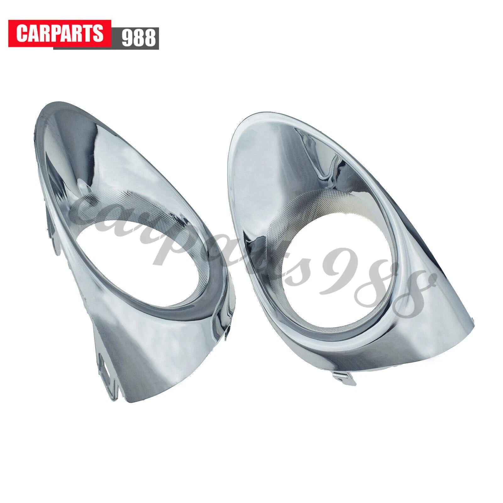 Pair Fog Light Trim Chrome For 2013-15 Lexus RX350 RX450h 814810E110 814820E110 6B93BC-57
