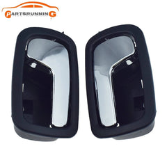 LH & RH Front Interior Door Handle Pair For 05-10 Chevy Cobalt 07-09 Pontiac G5 6B93BC-57