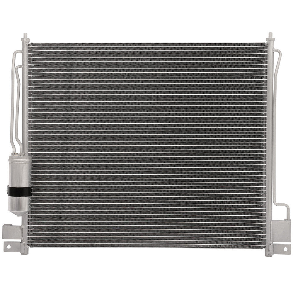 Aluminum Radiator & AC Condenser Cooling Kit For 2005-2016 2017 Nissan Frontier 6B93BC-57