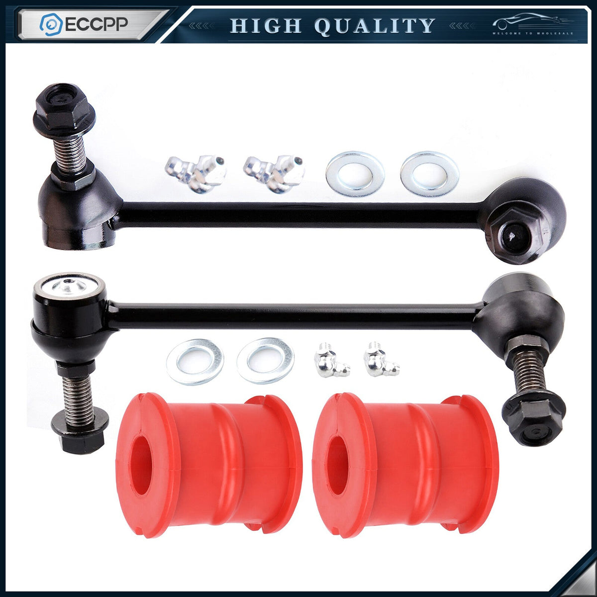 Front Right Left Sway Bar End & bushing For 2006-2010 Chrysler 300 Dodge Charger KOEEP