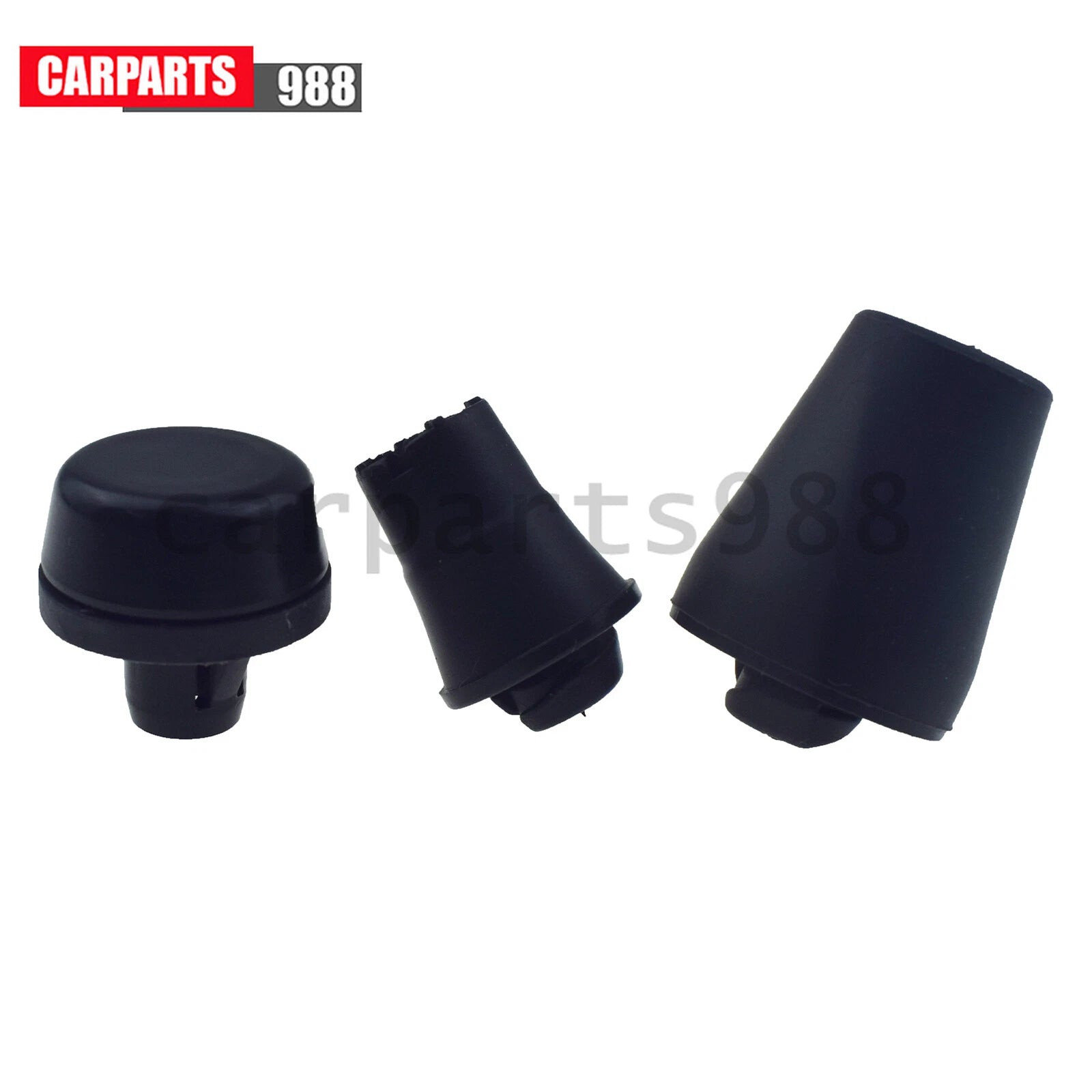 3Pcs Rear Trunk Back Door Stopper For Toyota Land Cruiser Prado LC120 2003-09 6B93BC-57
