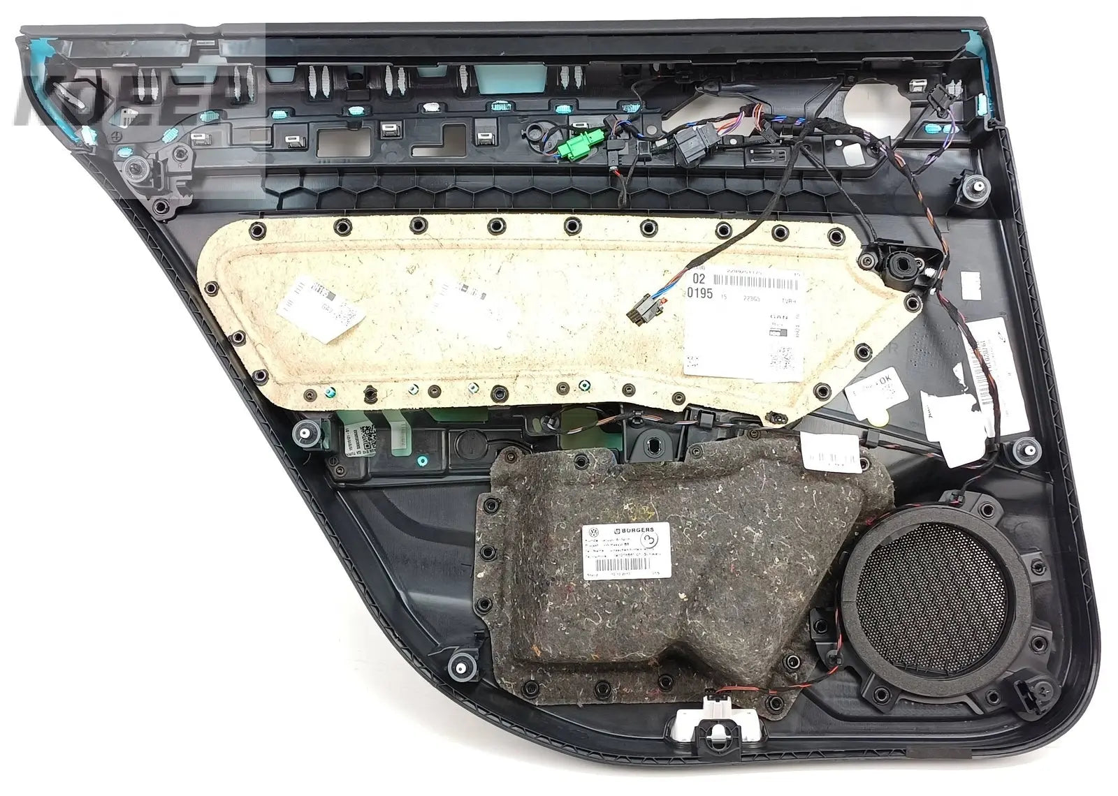 door trim rear right titanium/black VW PASSAT B8 3G9867212AC 6B93BC-57