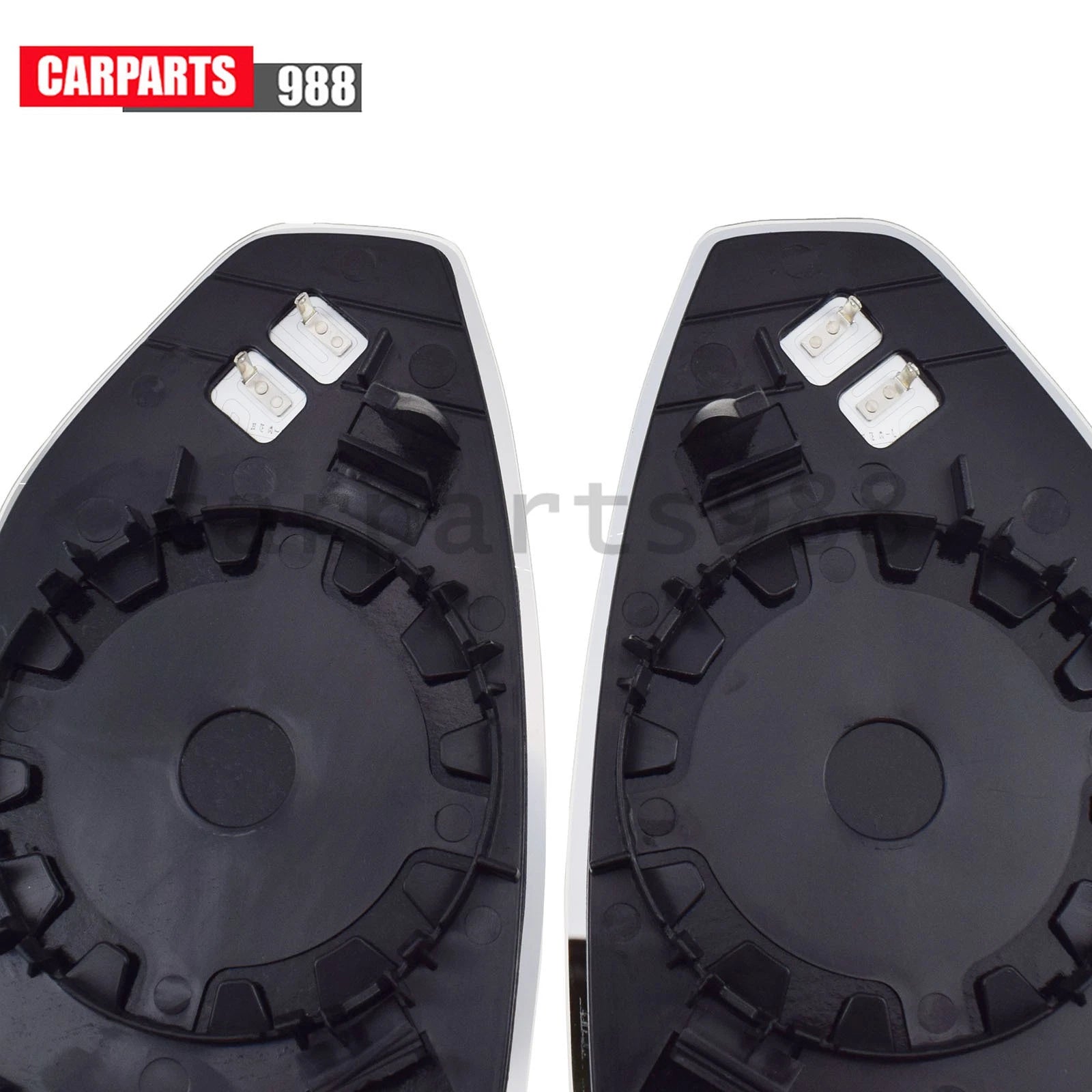 Left Right Wing Mirror Glass Heated For Audi A6 C8 A7 A8 2018-2022 4KD857535A 6B93BC-57