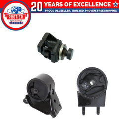 Engine Motor Mount Set 3PCS for 1993 - 1997 MAZDA 626 2.5L for Auto Trans 6B93BC-57