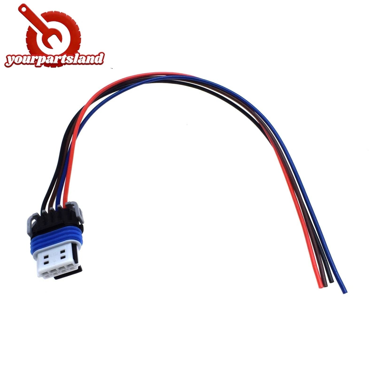 Ignition Coil Connector Wire 4 Pin for GM LS2 LS3 LS7 D581 D585 Truck 12573190 6B93BC-57