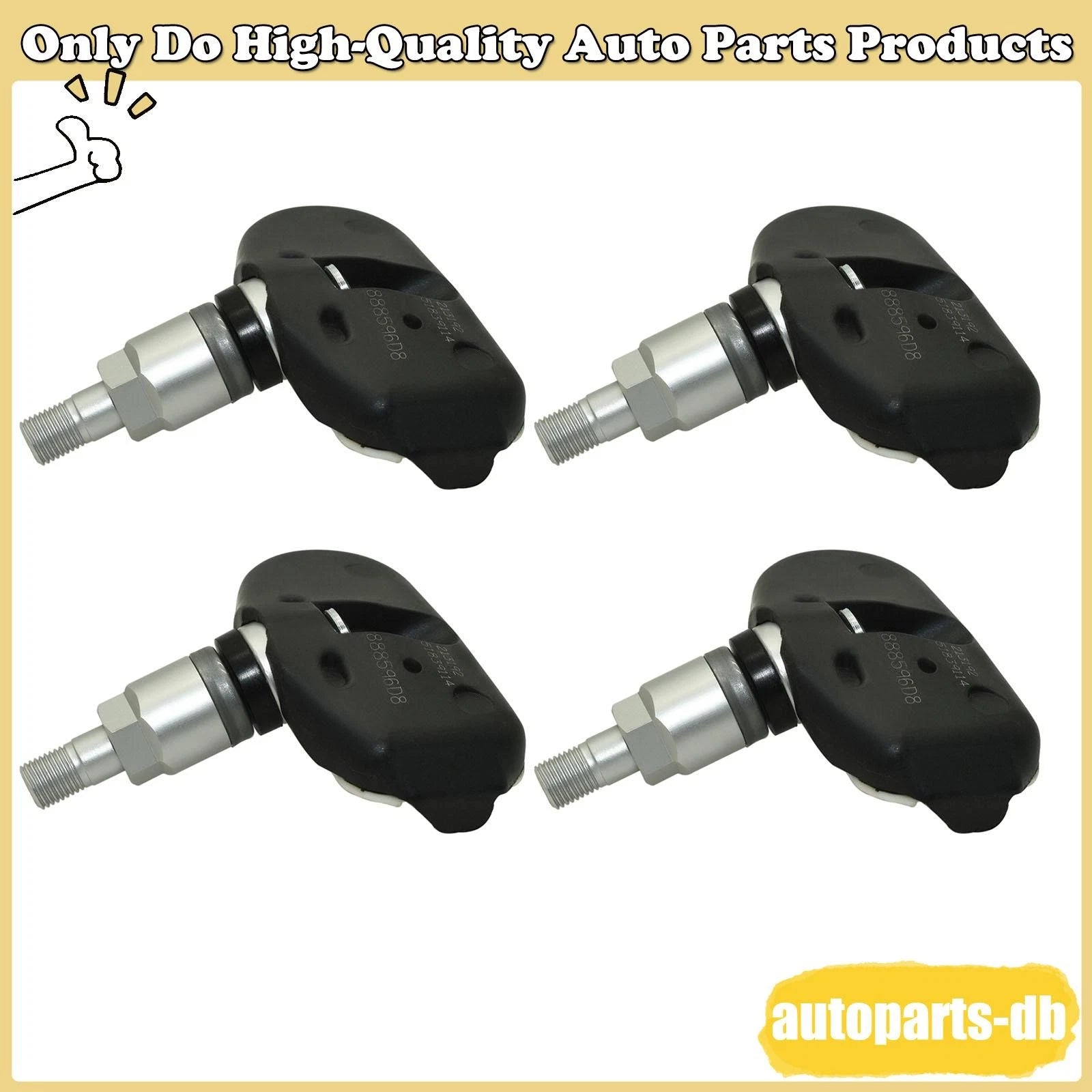 4x Tire Pressure Sensor for Alfa Romeo 159 Mito Brera Spider 433MHz 51839114 6B93BC-57