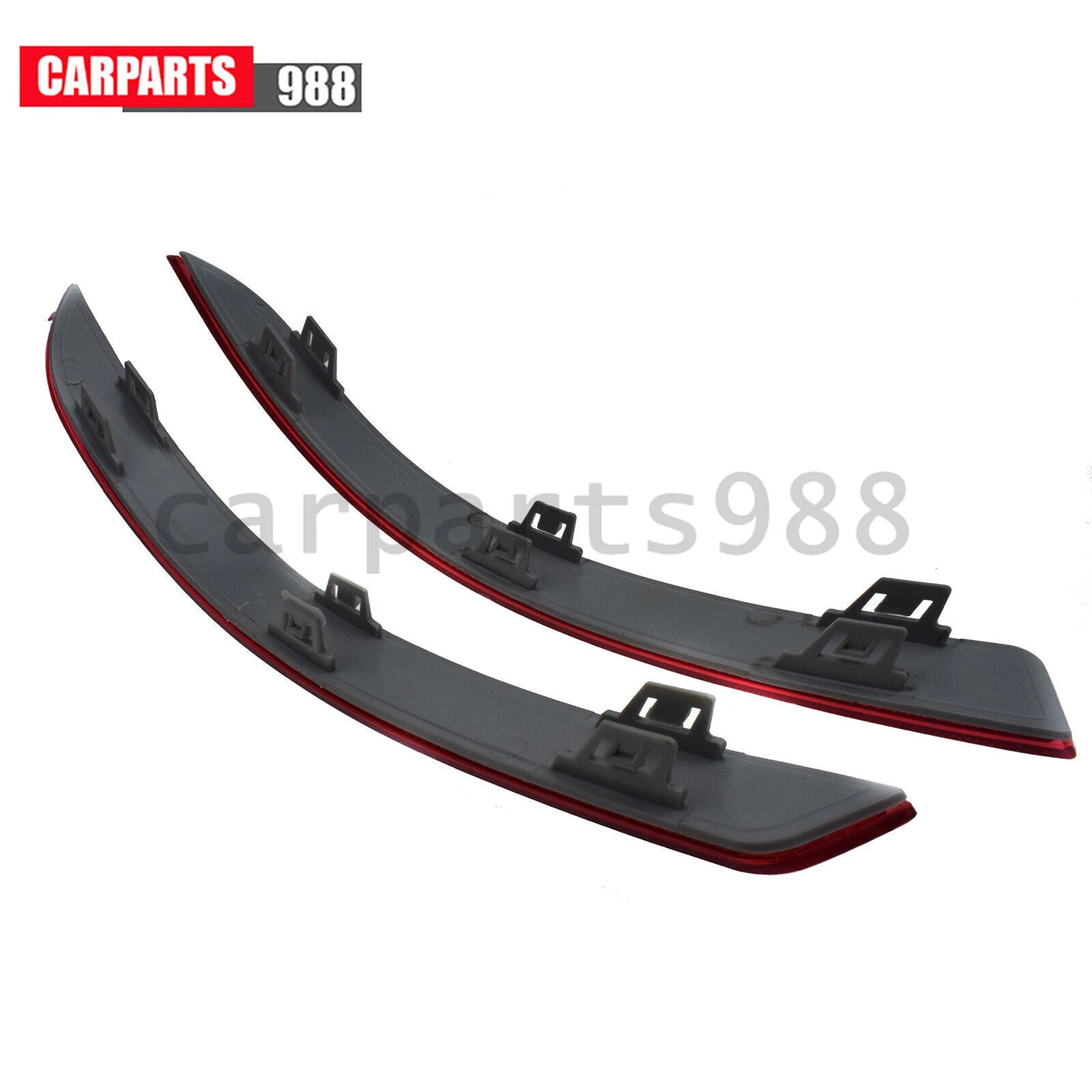 Pair Left Right Rear Bumper Reflector For 2013-16 Mercedes GL350 GL450 GL500 550 6B93BC-57