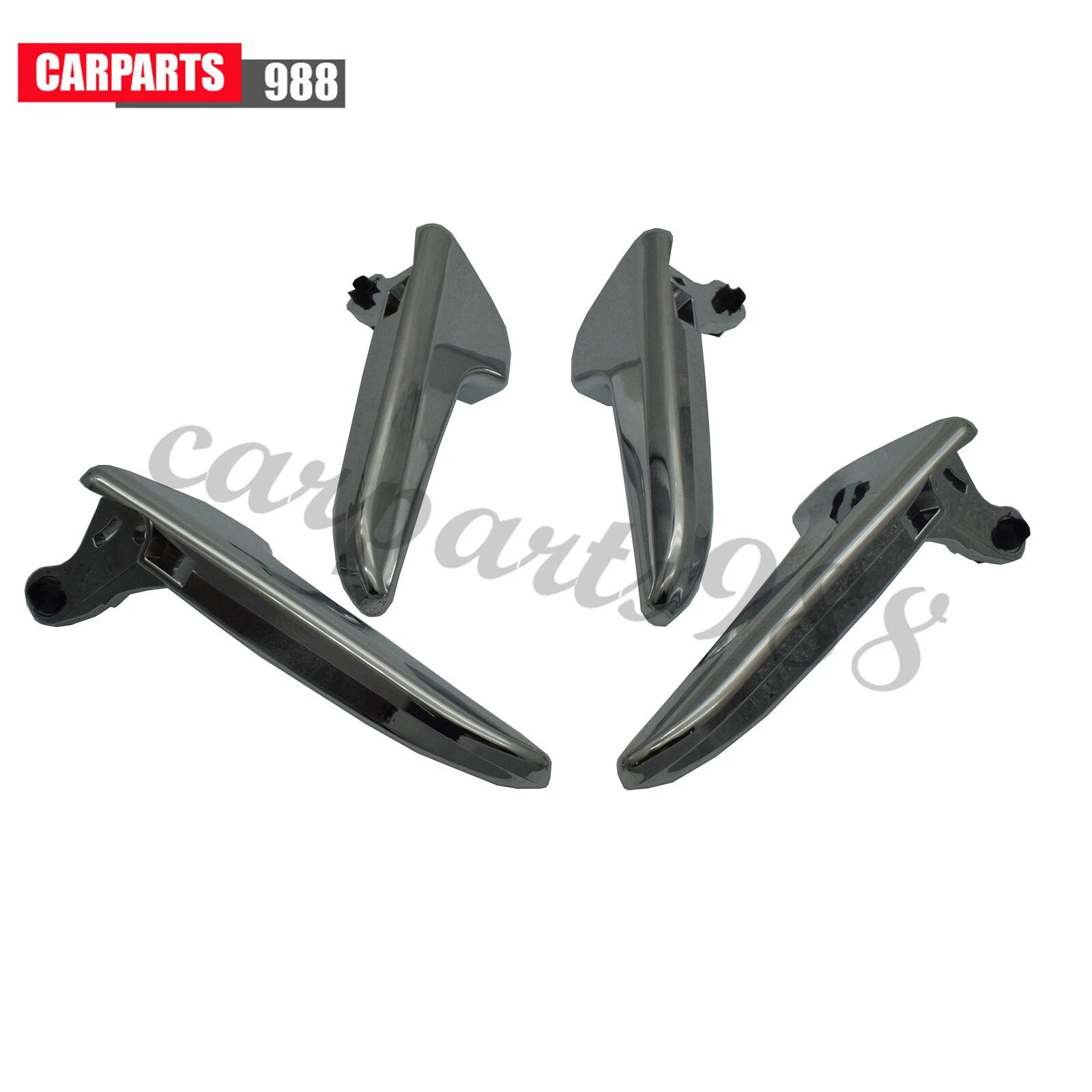 Interior Door Handle Chrome Front Rear LH RH For 2008-2012 Mercedes W169 W245 6B93BC-57