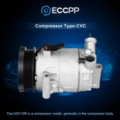 AC A/C Compressor Fits Chevrolet Colorado 2.5L 2015 2016 2017 2018 6B93BC-57