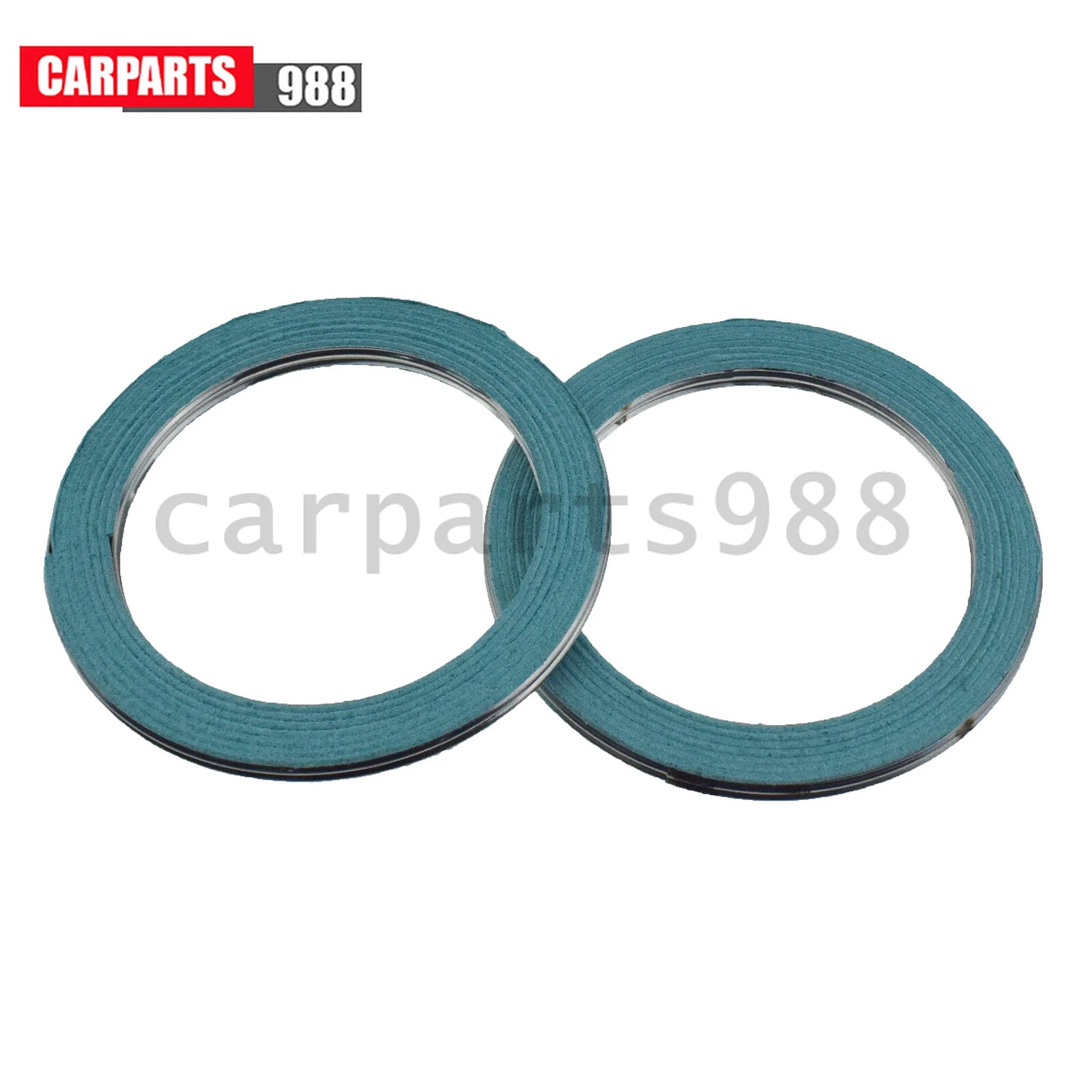 Set of 2 Exhaust Pipe Gasket 90917-06076 For Toyota Lexus Camry T100 IS300 ES350 6B93BC-57
