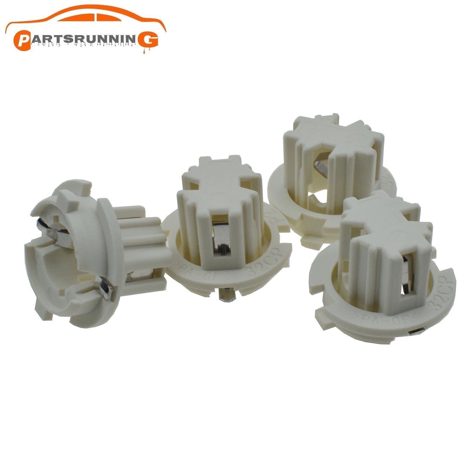 4X Tail Light Brake Lamp Bulb Socket Holder For BMW X5 E53 E70 E65 63216943036 6B93BC-57