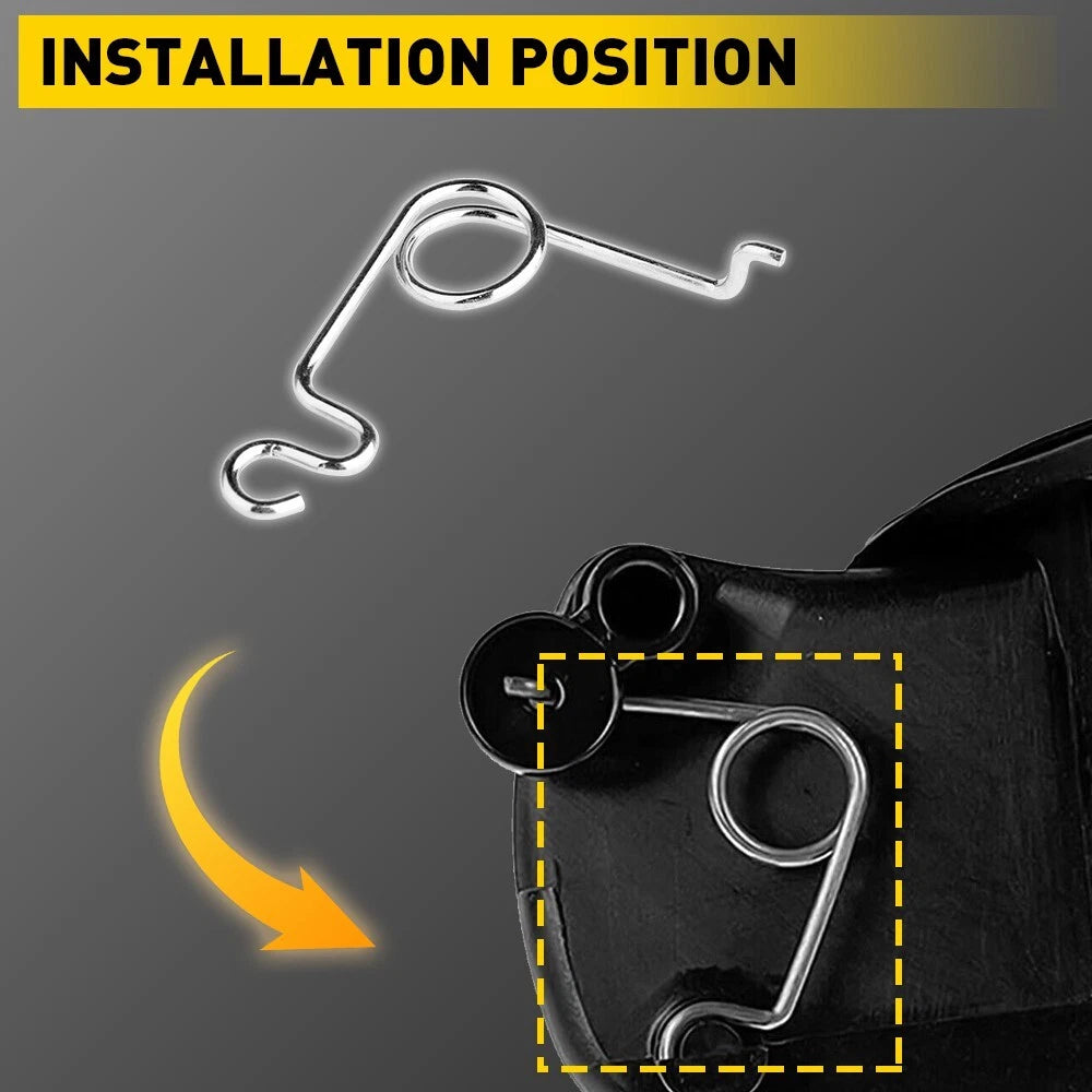 Fuel Door Repair Hinge 4L3Z9927936BA,9L3Z9927936B Kits For Ford F150 2009-2014 6B93BC-57