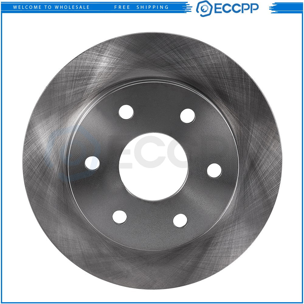 Fits 2002-2005 Cadillac Escalade 5.3L Front Sloid Brake Rotors & Ceramic Pads 6B93BC-57