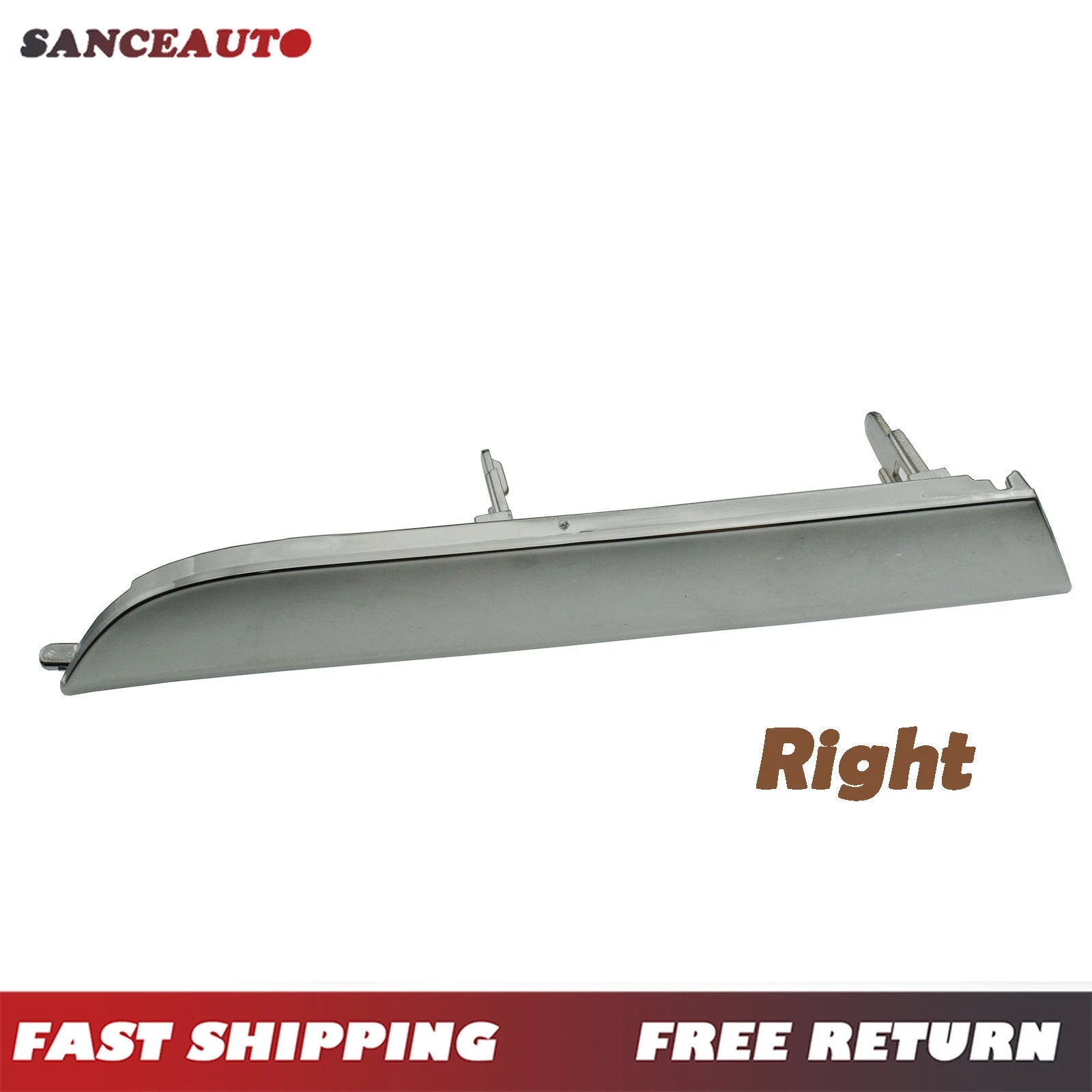 For 2013-2015 Lexus RX350 RX450h 3.5L Front Right Bumper Trim Chrome 531250E060 6B93BC-57