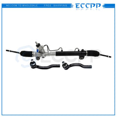 Complete Power Steering Rack and Pinion Assembly + Outer Tie Rod Ends For Sienna 6B93BC-57