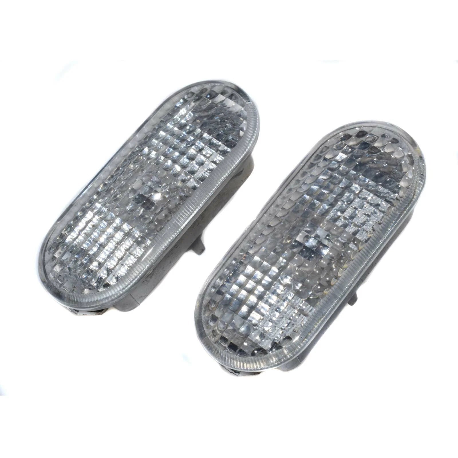2PCS Clear LED Side Marker Signal Lights For VW Golf Jetta Passat B5 1J0949117 6B93BC-57
