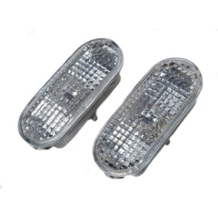 2PCS Clear LED Side Marker Signal Lights For VW Golf Jetta Passat B5 1J0949117 6B93BC-57